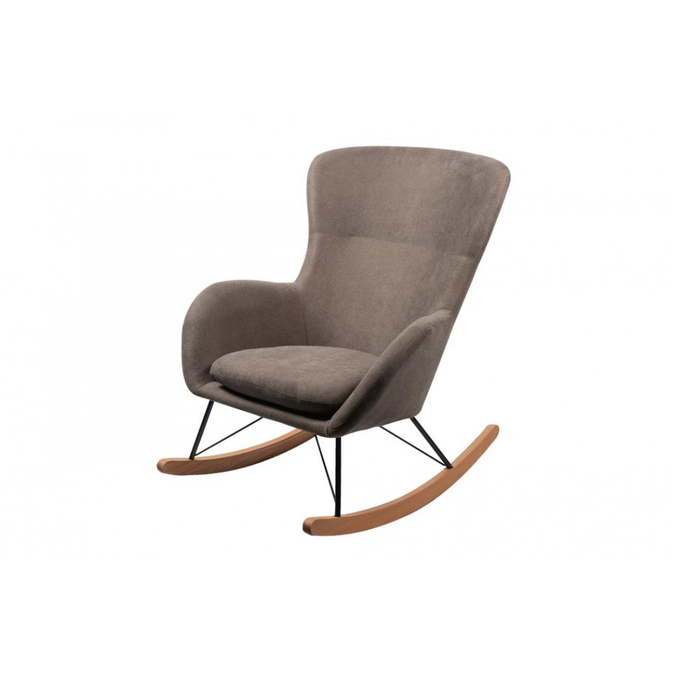 Кресло-качалка Amadeus, серо-коричневый H97x76x103см, высота сиденья 45см