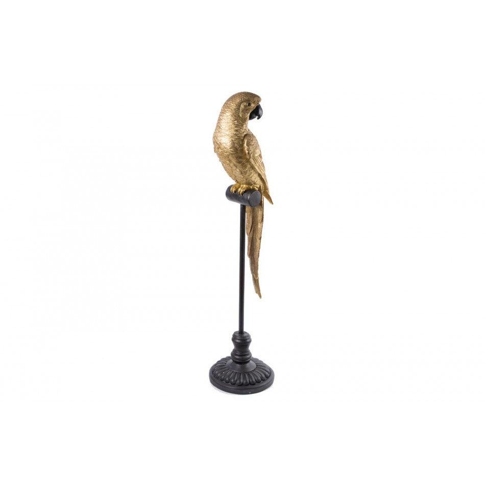 Decorative figure Parrot, 21x18x79cm
