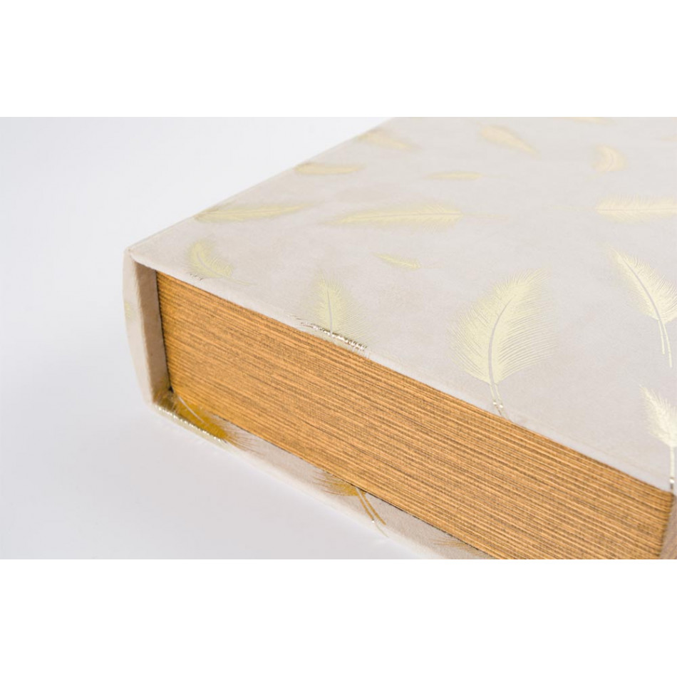 Book box Florian L, white, 30x23x7.5cm