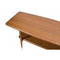 Журнальный столик Wally, шпон ореха, 120x45x42cm