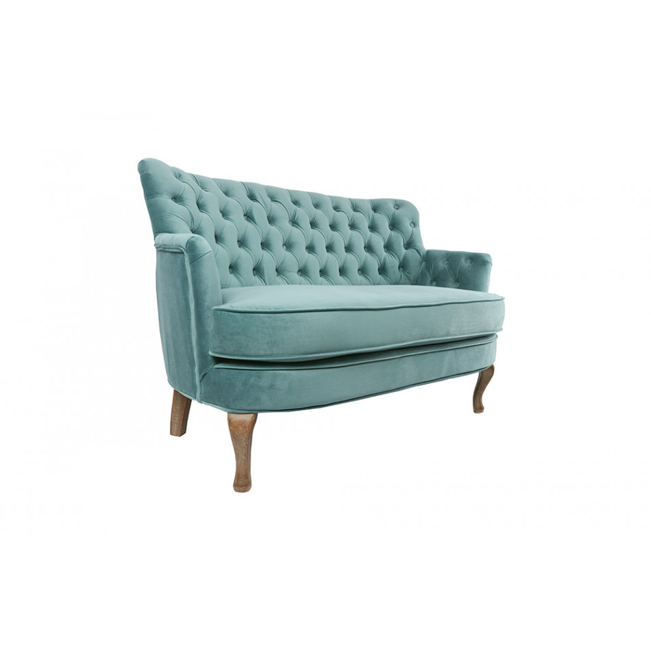 Accent sofa Rockfort, peppermint green, 117x71x76cm, seat height 43cm