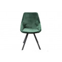 Chair Selvins, green, 50x61x83cm,seat height 45cm