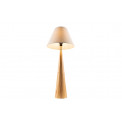 Table Lamp Moora with linen shade, E27 40W, H71x15cm