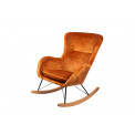 Rocking chair Amadeus, fox, H97x76x103cm, seat height 42cm