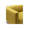 Club chair Hagen, golden-olive, velvet, 90x88x71cm, seat height 45cm
