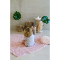 Детский ковер Puffy Love, розовый, стирающийся, 160x180см