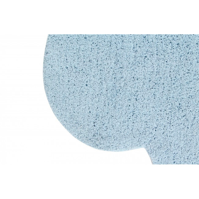 Kids area rug Puffy Dream, blue, washable, 160x180cm