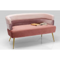 Диван Sandwich, розовый, 125x62x69cm, высота сиденья 44cm