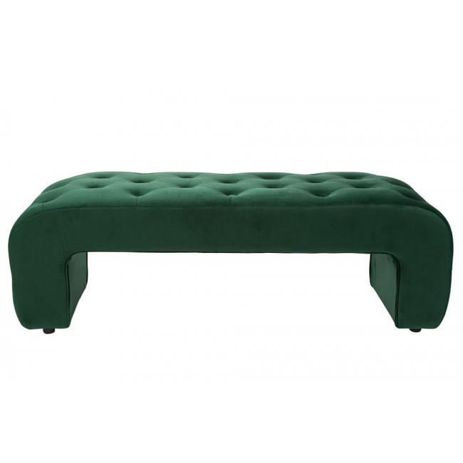 Bench Damerry, dark green 128x39x42cm