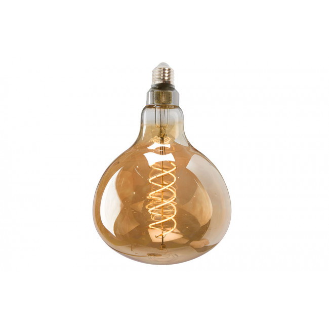 Декоративная лампочка LED, янтарный тон, 8W E27, D16x22.5cm