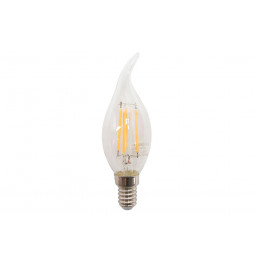 Decorative bulb DIMM, clear, 4W E14, D3.5x11.2cm