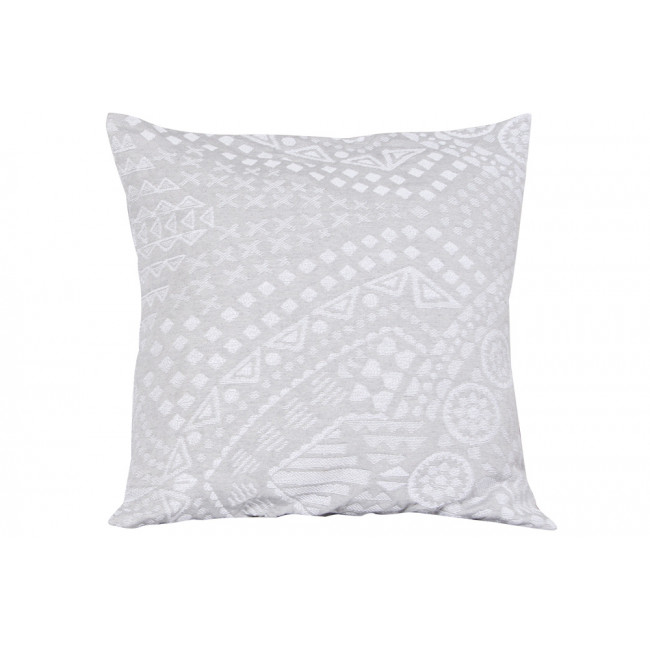 Decorative pillowcase Tatoo, grey, 60x60cm