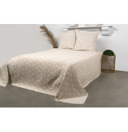 Bed cover Metry, linen, 160x220cm