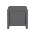 Dresser Luxury Push 2 drawers, grey, 50x49x41cm