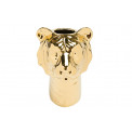 Vase Tiger, golden, 15x15x22.5cm