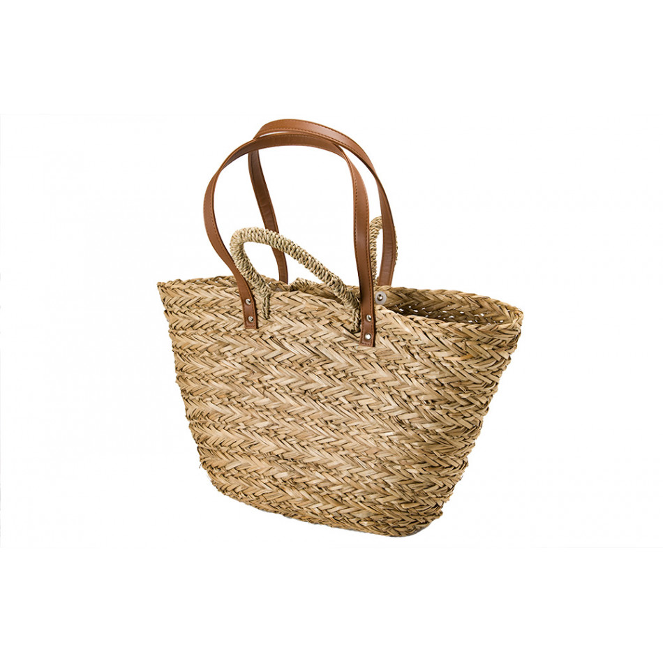 Shopping basket, wicker 35x55x15cm