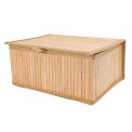 Basket bamboo M, natural  H13.5x29x22.5cm