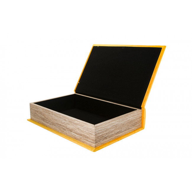 Book box Tiger L, velvet, 33x22x7cm