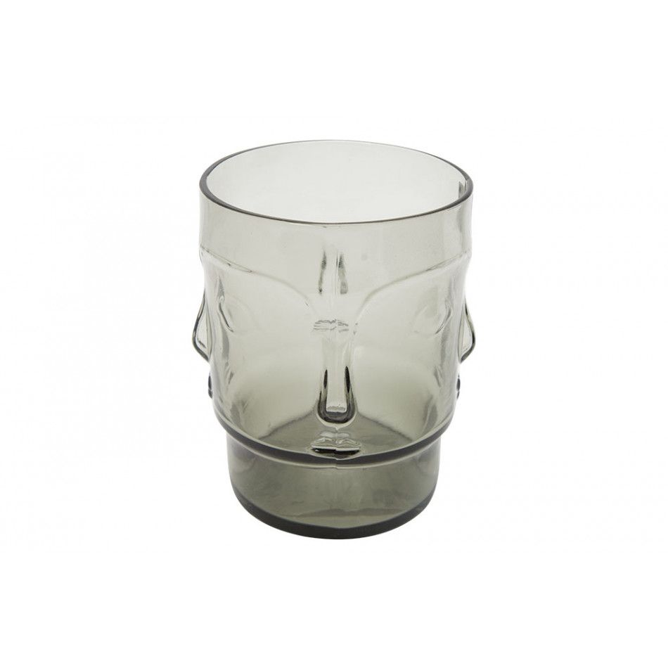 Tumbler glass Summer grey, H11, D8cm, 400ml