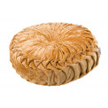 Decorative pillow Saksija 20, velvet, gold, D40cm
