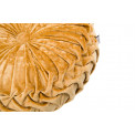 Decorative pillow Saksija 20, velvet, gold, D40cm