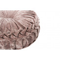 Decorative pillow Saksija 33 mauve, velvet,  D40cm