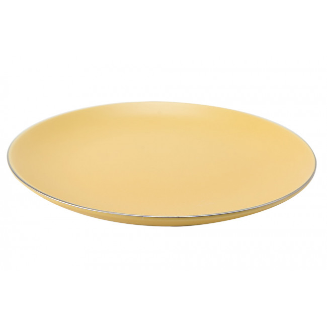 Plate Wally, mustard,17.8cm