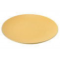 Plate Wally, mustard, 25.4cm