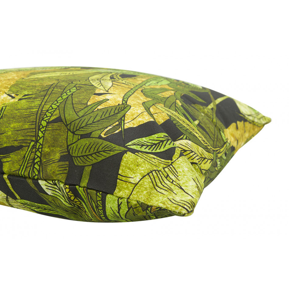 Decorative pillowcase Debby 6, green, 45x45cm