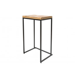 Side table Splita L, mango wood, 40x27x65cm