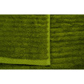 Bamboo towel Stripe, 70x140cm, peridot, 550g/m2