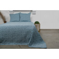 Bed cover More, blue, 220x260cm