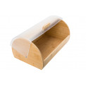 Bamboo bread box, 38.5x18.5x28cm