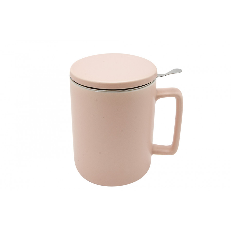 Mug Tisaniere, nature rose, 0.4L