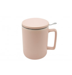 Mug Tisaniere, nature rose, 0.4L