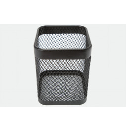 Utensil holder Mayaj, metal, H16.5x13x13cm