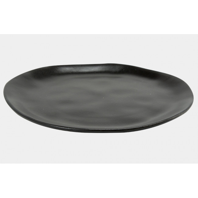 Dessert plate Terre, black, D20cm