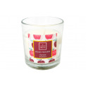 Scented candle Neda, apple scent, 110g, 7x7x8cm