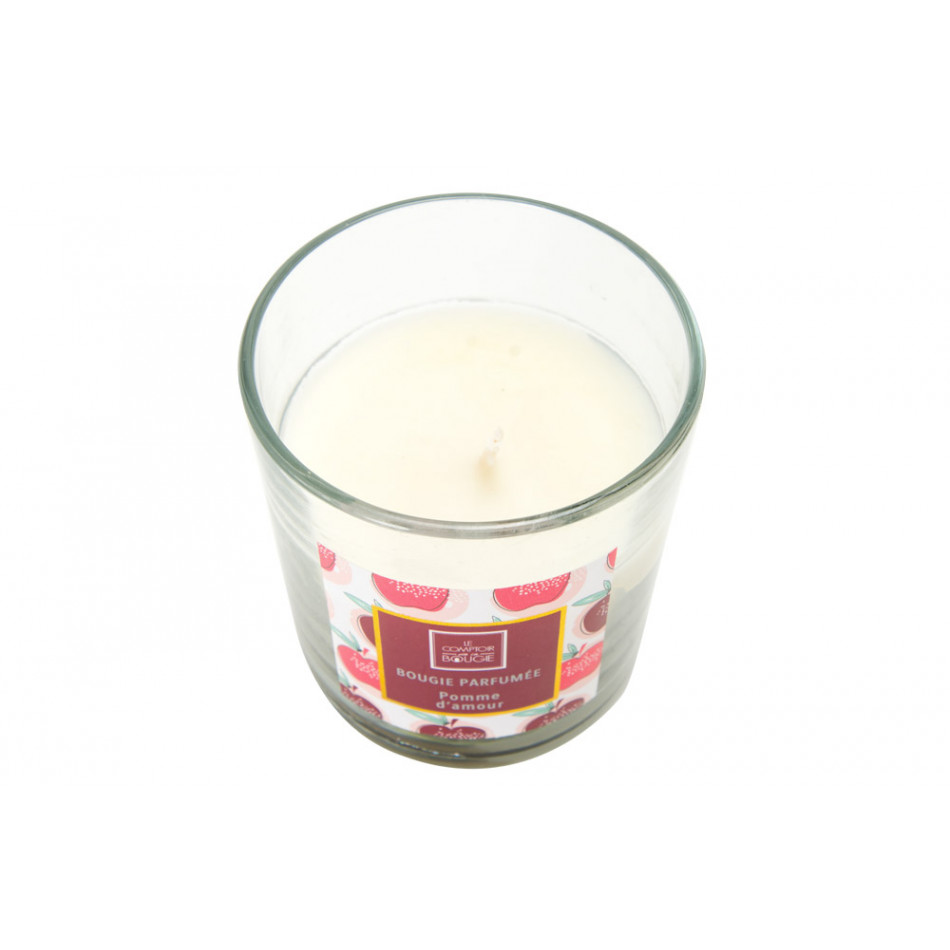 Scented candle Neda, apple 110g, 7x6.5x8cm