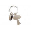 Keychain Mushroom, metal, 7.5cm