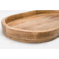 Tray Ovolio L, mango wood, 35.5x23cm