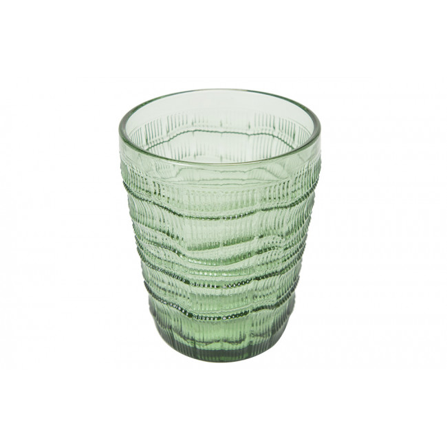 Whiskey glass, green, 210ml, 8.8x10.5cm