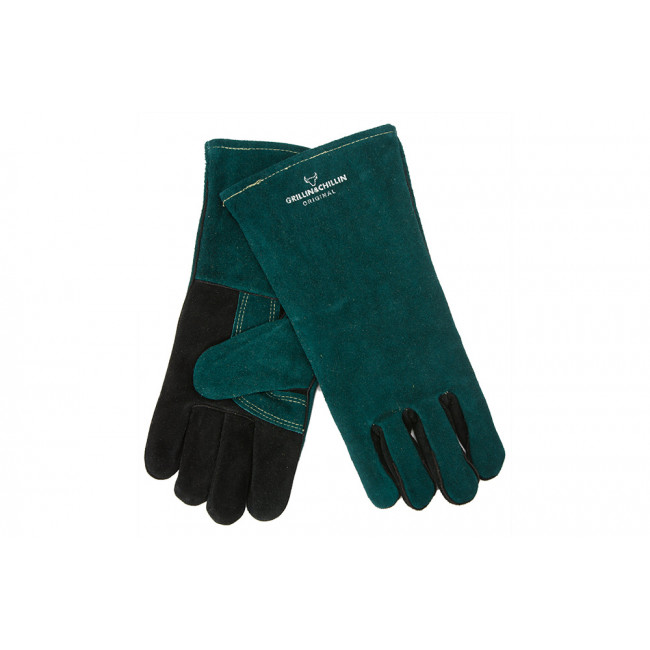 BBQ gloves, green