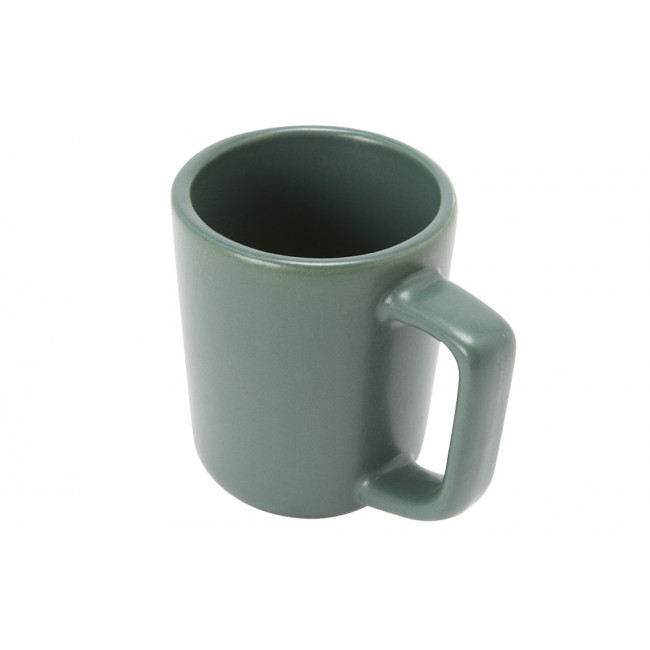 Espresso mug Fika, green, H6.5 x5cm