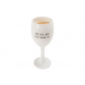Scented soy candle Wine flies when you having fun