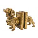 Bookend Dog, gold, 38x12x21.6cm