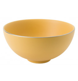 Bowl round Wally, mustard, 13.9cm