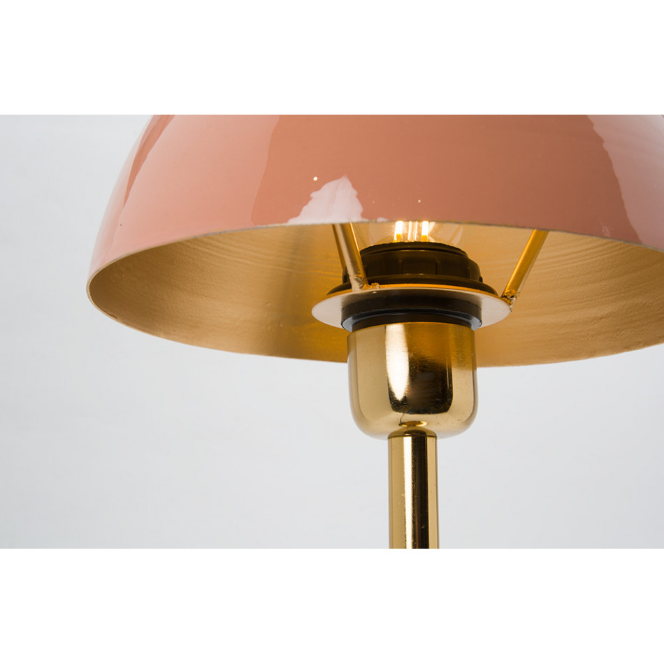 Table lamp Lima 7591C, brass/gold,enamel,D22xH41cm,    