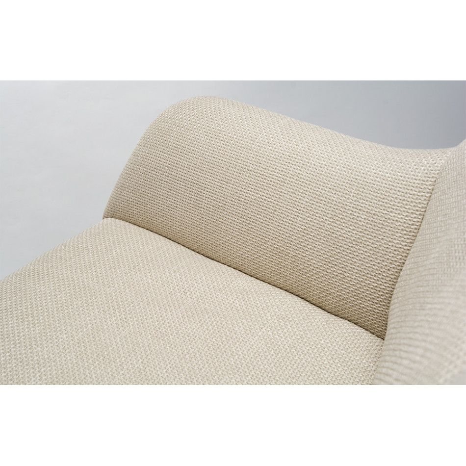 Chair Sennen, swivel 360, light grey, 63x63x84cm