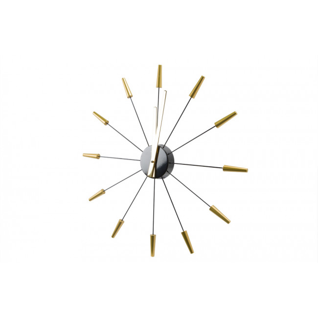 Wall clock Plug inn D58cm, golden